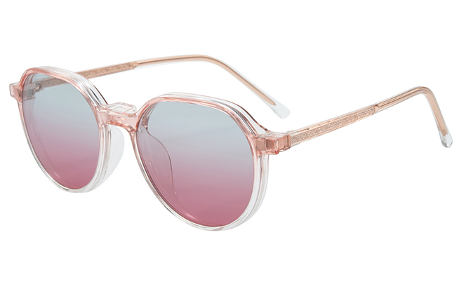 200920 Geometric Magnetic Clip On Eyeglasses