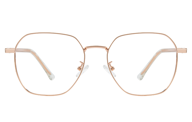 200922 Geometric Magnetic Clip On Eyeglasses