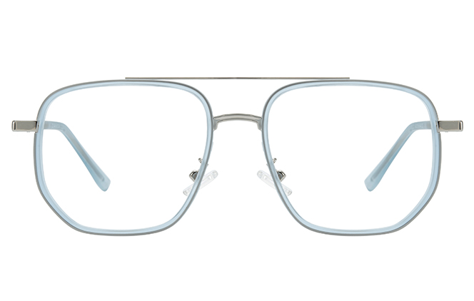 200923 Aviator Magnetic Clip On  Eyeglasses