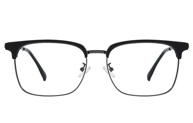 200924 Browline Magnetic Clip On Eyeglasses