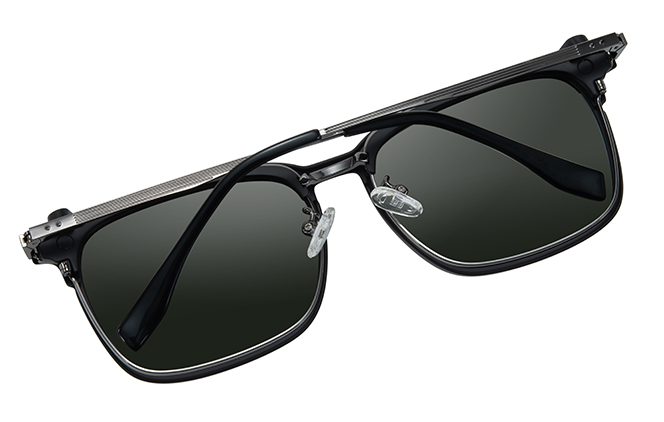 200924 Browline Magnetic Clip On Eyeglasses