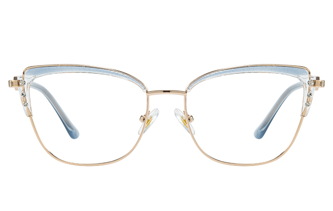 200931 Cateye Spring Hinge Eyeglasses