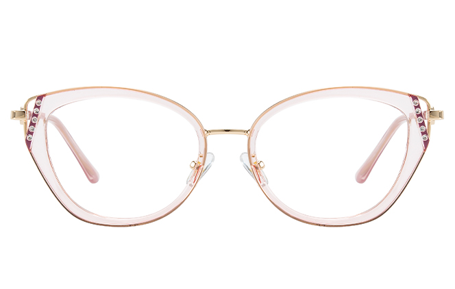 200933 Cateye Spring Hinge Eyeglasses
