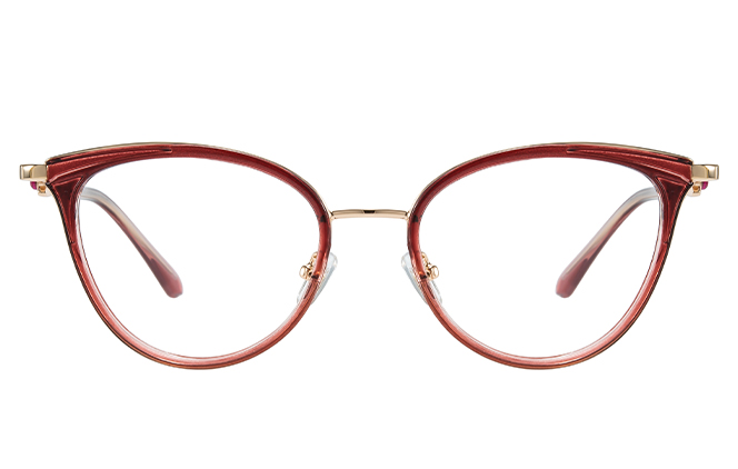200934 Cateye Spring Hinge Eyeglasses