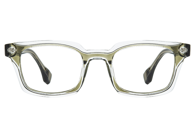 200937 Rectangle Spring Hinge Eyeglasses