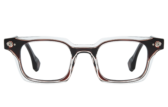 200939 Square Spring Hinge Eyeglasses