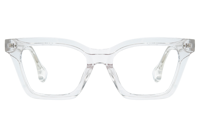 200940 Rectangle Spring Hinge Eyeglasses