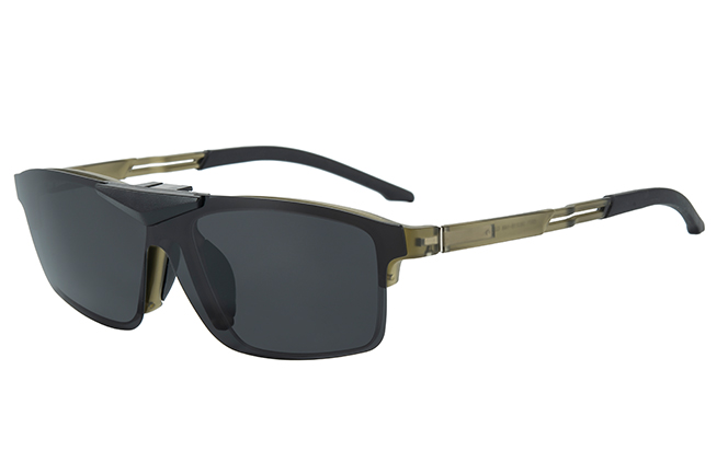 200950 Rectangle Clip on Eyeglasses