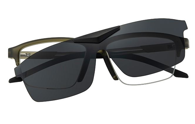 200950 Rectangle Clip on Eyeglasses