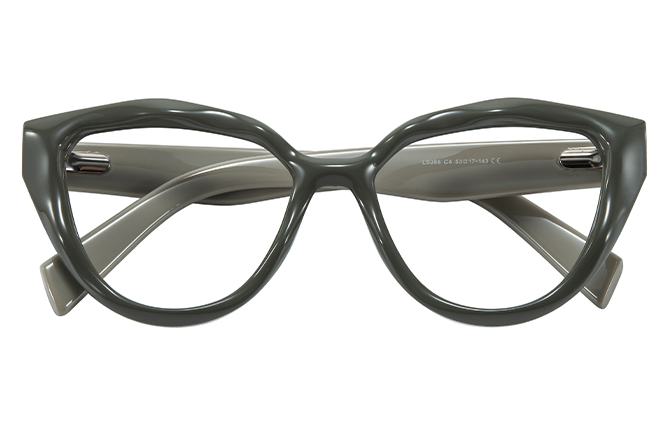 200952 Cateye Spring Hinges Eyeglasses