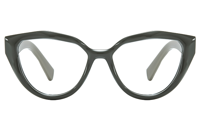 200952 Cateye Spring Hinges Eyeglasses