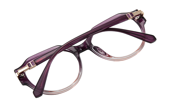 200954 Geometric Spring Hinge Eyeglasses