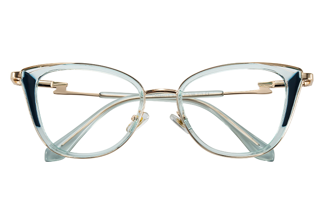 200958 Cateye Spring Hinges Eyeglasses