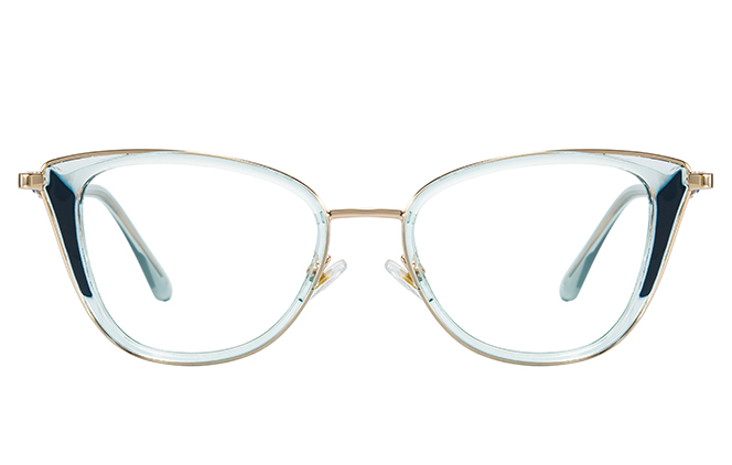 200958 Cateye Spring Hinges Eyeglasses