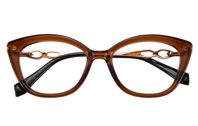 200959 Cateye Spring Hinges Eyeglasses