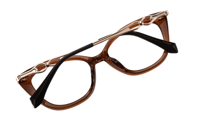 200959 Cateye Spring Hinges Eyeglasses