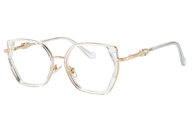 200960 Cateye Spring Hinges Eyeglasses