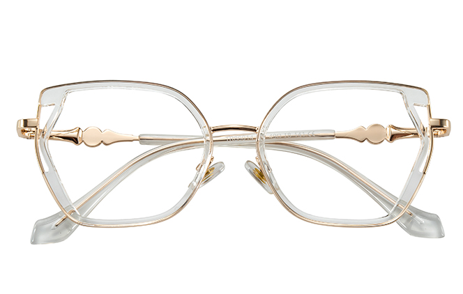 200960 Cateye Spring Hinges Eyeglasses