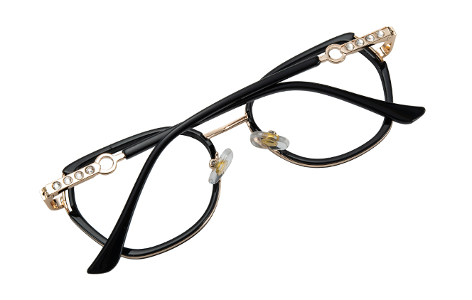 200962 Cateye Spring Hinges Eyeglasses