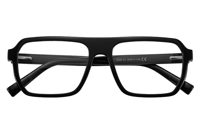 200963 Aviator Spring Hinges Eyeglasses