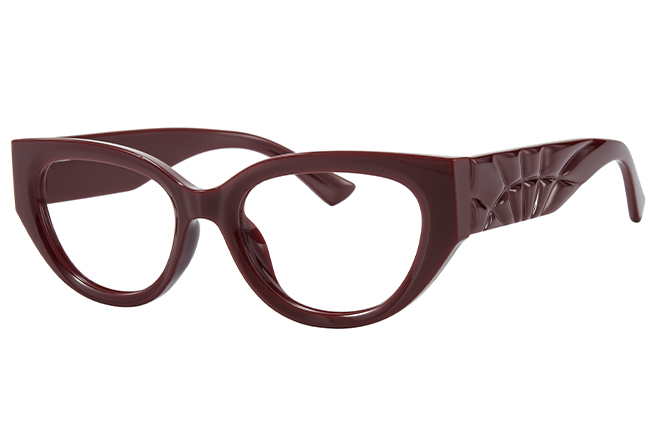 200966 Cateye Spring Hinges Eyeglasses