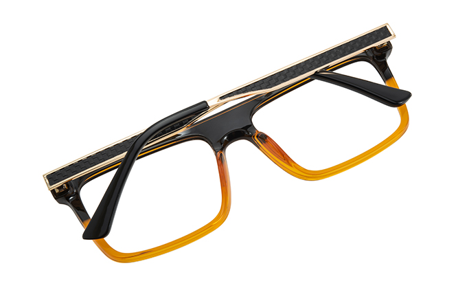 200976 Aviator Spring Hinge Eyeglasses