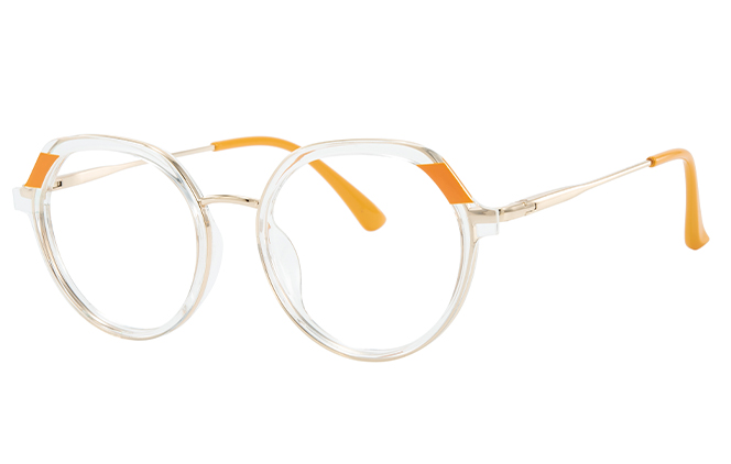 200980 Round Spring Hinge Eyeglasses