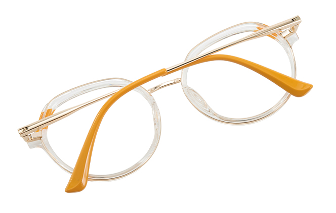 200980 Round Spring Hinge Eyeglasses