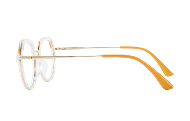 200980 Round Spring Hinge Eyeglasses