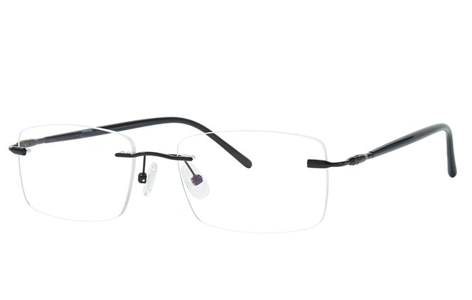 500024 Rimless Rectangle Eyeglasses