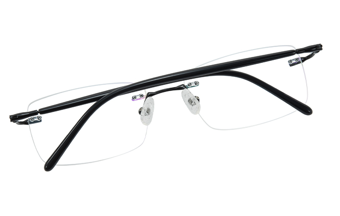 500024 Rimless Rectangle Eyeglasses