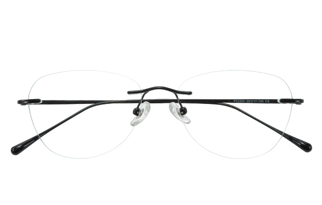 500026 Rimless Rectangle Eyeglasses