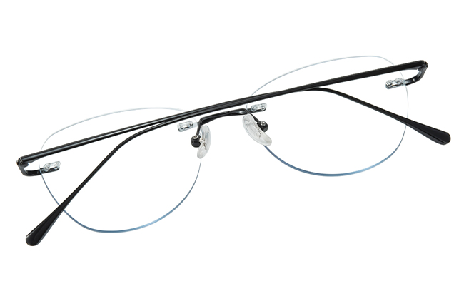 500026 Rimless Rectangle Eyeglasses